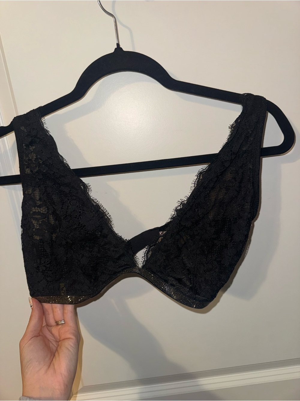 Victoria secret—Black Lace Bralette